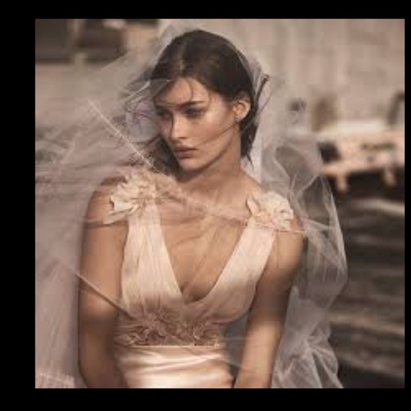 TOPSHOP BRIDE Appliqué Bridal Dress -NWT - Picture 7 of 16